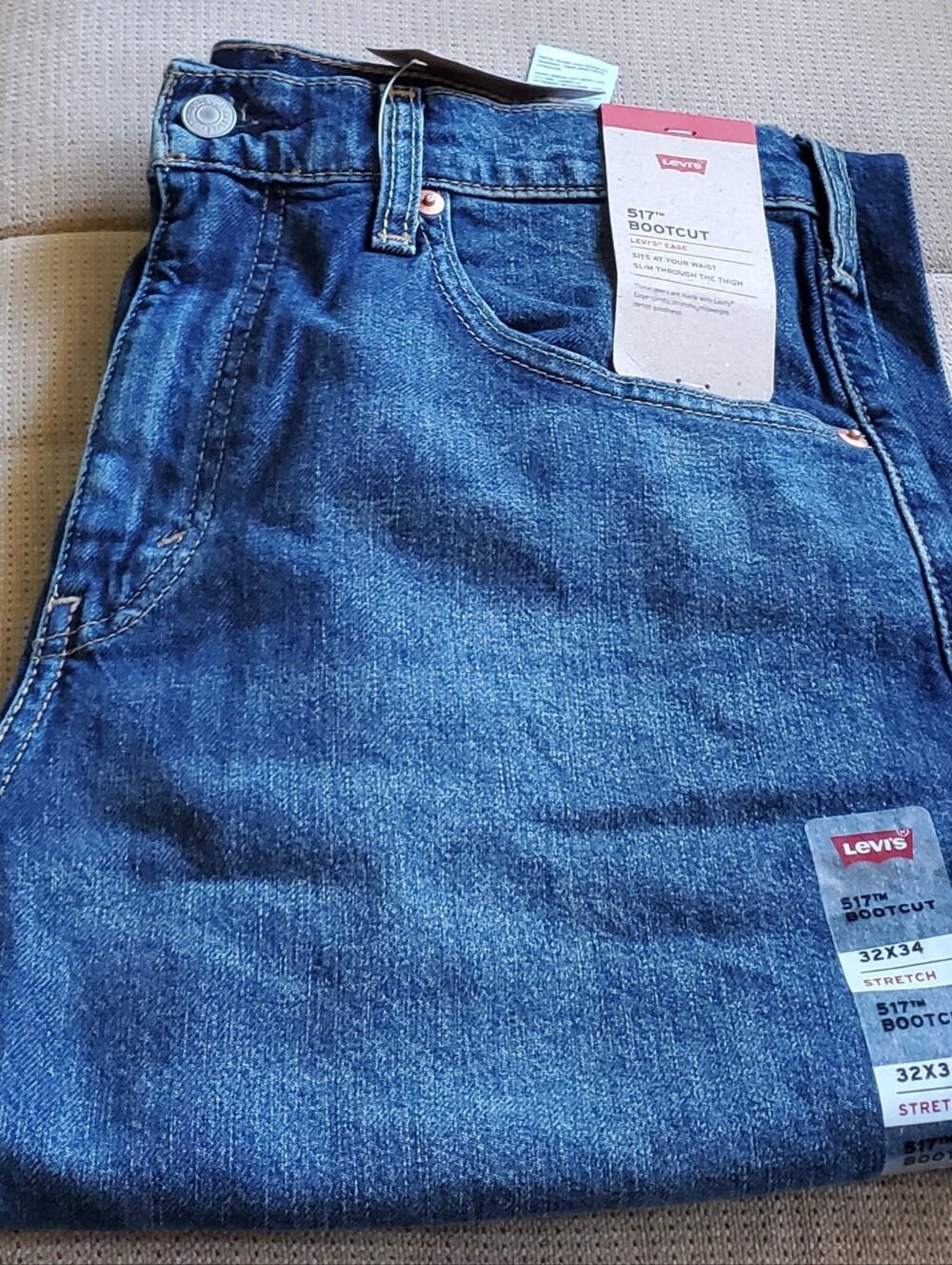 Levi's Dark Blue Bootcut Men's Jeans